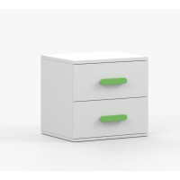 Nočný stolík SMYK - biely (viac variant)