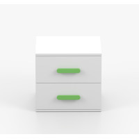 Nočný stolík SMYK - biely (viac variant)