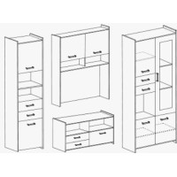 Obývacia stena MIRRAGE Mini