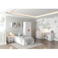 Nočný stolík SMYK - biely (viac variant)