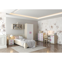 Písací stôl SMYK - dub sonoma/biely (viac variant)