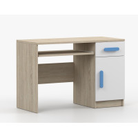Písací stôl SMYK - dub sonoma/biely (viac variant)