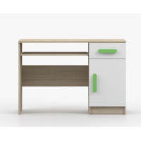Písací stôl SMYK - dub sonoma/biely (viac variant)