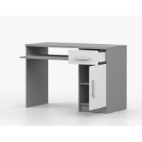 Písací stôl SMYK - šedý/biely (viac variant)