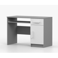 Písací stôl SMYK - šedý/biely (viac variant)