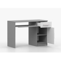 Písací stôl SMYK - šedý/biely (viac variant)