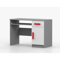 Písací stôl SMYK - šedý/biely (viac variant)