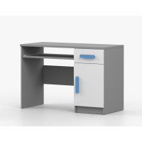 Písací stôl SMYK - šedý/biely (viac variant)