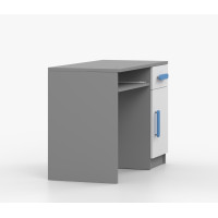 Písací stôl SMYK - šedý/biely (viac variant)