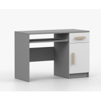 Písací stôl SMYK - šedý/biely (viac variant)