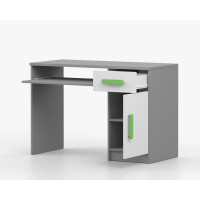 Písací stôl SMYK - šedý/biely (viac variant)