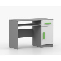 Písací stôl SMYK - šedý/biely (viac variant)