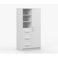 Regál SMYK - biely (viac variant)