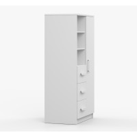 Regál SMYK - biely (viac variant)