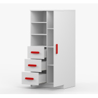 Regál SMYK - biely (viac variant)