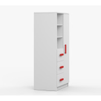 Regál SMYK - biely (viac variant)