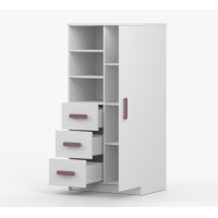 Regál SMYK - biely (viac variant)