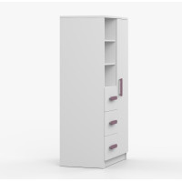 Regál SMYK - biely (viac variant)