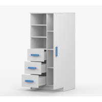 Regál SMYK - biely (viac variant)