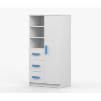 Regál SMYK - biely (viac variant)