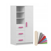 Regál SMYK - biely (viac variant)