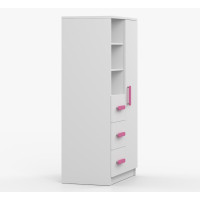 Regál SMYK - biely (viac variant)