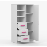 Regál SMYK - biely (viac variant)