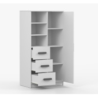 Regál SMYK - biely (viac variant)