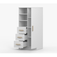 Regál SMYK - biely (viac variant)