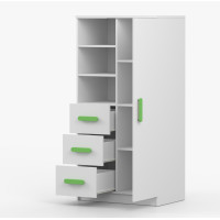 Regál SMYK - biely (viac variant)