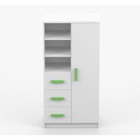 Regál SMYK - biely (viac variant)