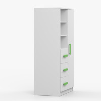 Regál SMYK - biely (viac variant)