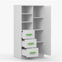 Regál SMYK - biely (viac variant)