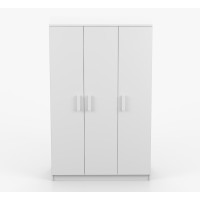 Šatníková skriňa SMYK 120 - biela (viac variant)