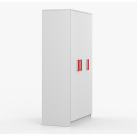 Šatníková skriňa SMYK 120 - biela (viac variant)