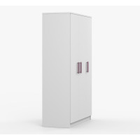 Šatníková skriňa SMYK 120 - biela (viac variant)
