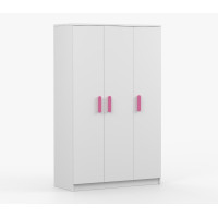 Šatníková skriňa SMYK 120 - biela (viac variant)