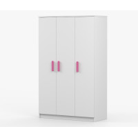 Šatníková skriňa SMYK 120 - biela (viac variant)