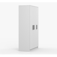 Šatníková skriňa SMYK 120 - biela (viac variant)