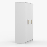 Šatníková skriňa SMYK 120 - biela (viac variant)