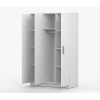 Šatníková skriňa SMYK 120 - biela (viac variant)