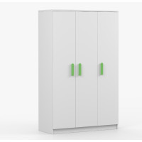 Šatníková skriňa SMYK 120 - biela (viac variant)