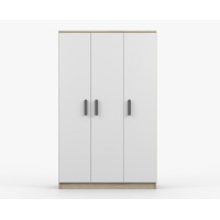 Šatníková skriňa SMYK 120 - dub sonoma/biela (viac variant)