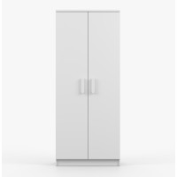 Šatníková skriňa SMYK 80 - biela (viac variant)