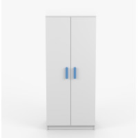 Šatníková skriňa SMYK 80 - biela (viac variant)