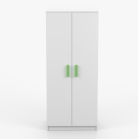 Šatníková skriňa SMYK 80 - biela (viac variant)