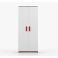 Šatníková skriňa SMYK 80 - dub sonoma/biela (viac variant)