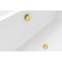 Polysan Vaňová súprava, bovden, dĺžka 600mm, zátka 72mm, zlato 71850.90