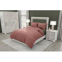 Posteľné obliečky FASHION - 160x200 cm - ružové - bavlnený satén