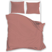 Posteľné obliečky FASHION - 220x200 cm - ružové - bavlnený satén